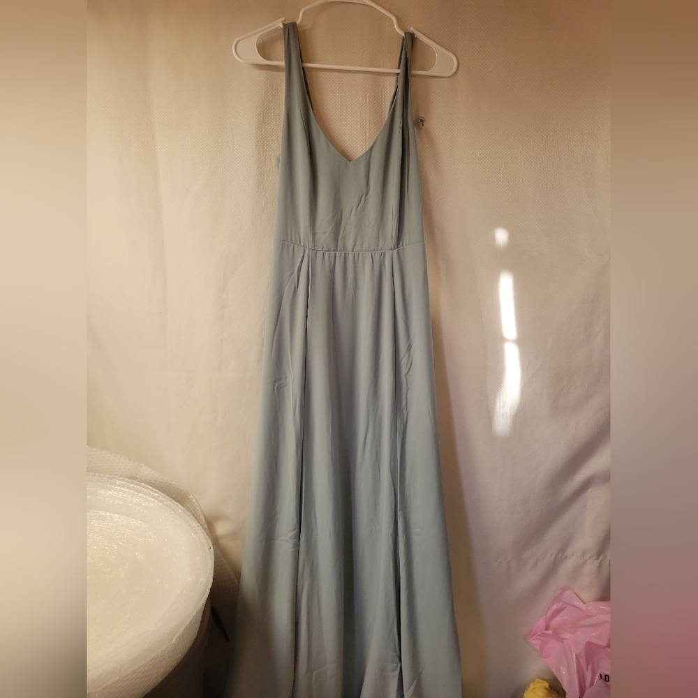 Show Me‎ Your Mumu Weddings NWT Sage Green Jenn Maxi Dress Size Medium
